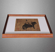 黄平书画装裱配框服务案例