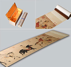 黄平馆藏书画复制博物馆书画复制服务